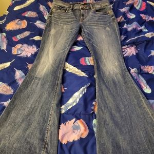 Express flare jeans